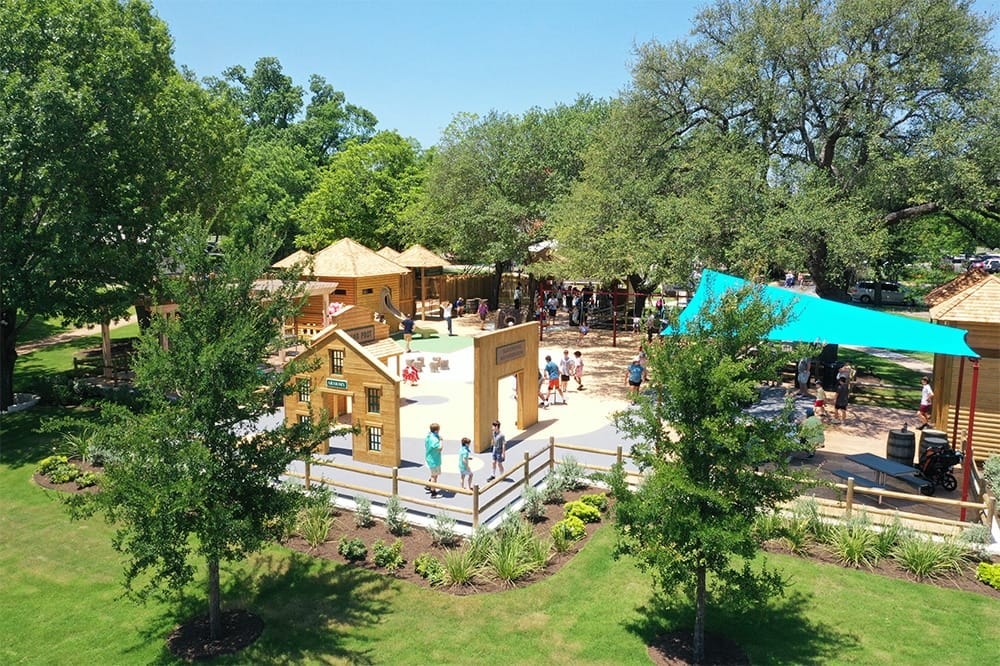 Grand opening day at Tumlinson Park